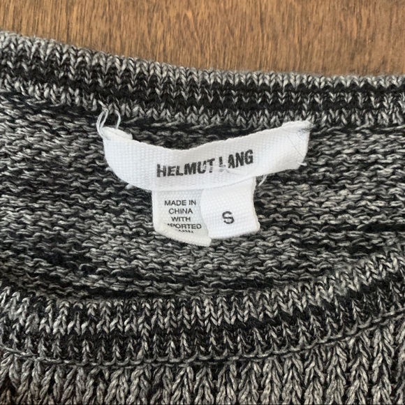 Helmut Lang Blocked Melange Knit Sweater | Size S - Picture 4 of 8